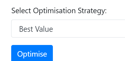 Optimization options